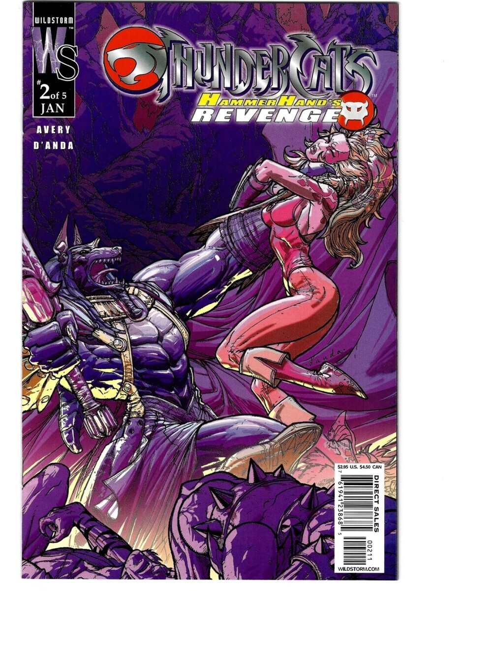 Thundercats Hammerhand's Revenge #2 2004 WildStorm Productions - Mint